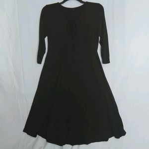 Torrid black midi dress